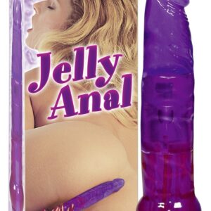 VIBRATORE REALISTICO ANALE "JELLY ANAL" VIOLA - immagine 1