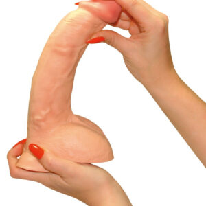 FALLO REALISTICO "BLACK & WHITE" CARNE - 23 CM - immagine 5