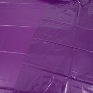 LENZUOLO IN VINILE PVC VIOLA - 200 X 230 CM - immagine 4