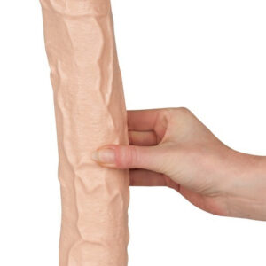 FALLO ENORME CON VENTOSA DOC JOHNSON "DICK RAMBONE" - CARNE - 42.5 CM - immagine 1