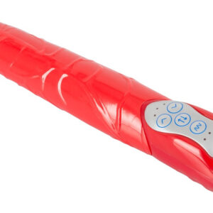 VIBRATORE REALISTICO CON SPINTA "PUSH IT" ROSSO - immagine 4