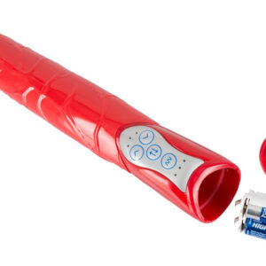 VIBRATORE REALISTICO CON SPINTA "PUSH IT" ROSSO - immagine 5