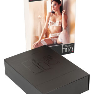 COMPLETO INTIMO BIANCO 3 PEZZI CON REGGICALZE - immagine 18