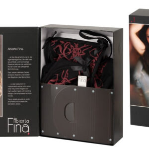 COMPLETO INTIMO ROSSO CON REGGISENO A BALCONCINO REGGICALZE E PERIZOMA APERTO - immagine 12