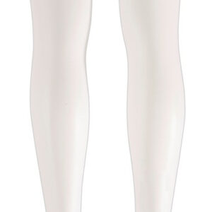 CALZE AUTOREGGENTI BIANCHE CON BALZA IN PIZZO - immagine 7