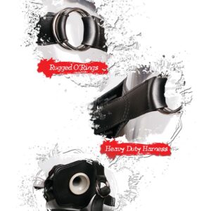 IMBRACATURA STRAP-ON CON FALLO REALISTICO FETISH FANTASY "HOLLOW" - 30 CM - immagine 3