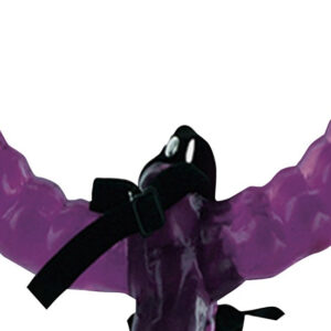 FALLO STRAP-ON DOPPIO FETISH FANTASY VIOLA - immagine 3