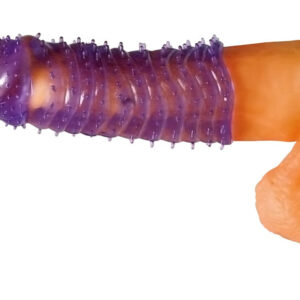 GUAINA FALLICA INDOSSABILE IN JELLY "XTRA LUST" VIOLA - immagine 5