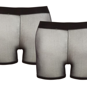 COPPIA BOXER UOMO IN TESSUTO TRASPARENTE - TAGLIA UNICA - immagine 5