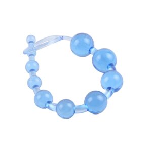 CATENA ANALE STIMOLANTE FLESSIBILE "SASSY" BLU" - immagine 3