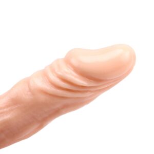 VIBRATORE REALISTICO CON VENTOSA "JAMES DEAN" CARNE - 20 CM" - immagine 3