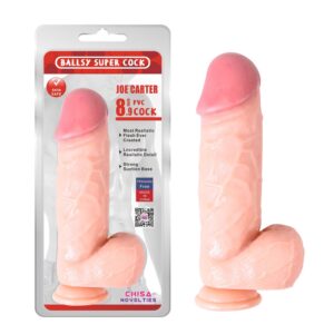 FALLO REALISTICO CON VENTOSA "JOE CARTER" - 22.5 CM - immagine 3