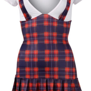 MINI ABITO DA SCOLARETTA SEXY - immagine 3