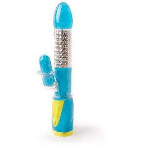 VIBRATORE RABBIT CON PULSAZIONI "ULTRAZONE MIRACLE GIRL" - 23.5 CM" - immagine 3