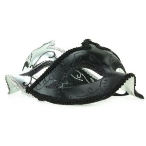 SET 2 MASCHERE IN STILE SICILIANO 50 SFUMATURE DI GRIGIO "IN MASCHERA" - immagine 6