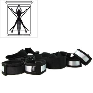 SET BDSM COSTRITTIVO 50 SFUMATURE DI GRIGIO "TIENI DURO" - immagine 4