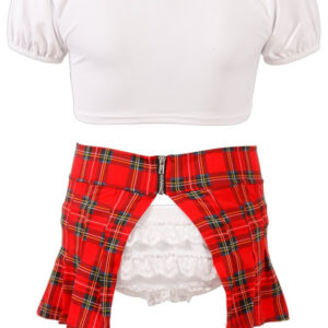 MINI ABITO DA SCOLARETTA SEXY - immagine 7