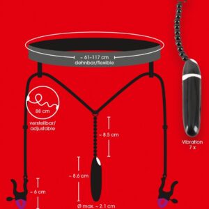 Bad Kitty™ Spreader String con Vibratore - immagine 7
