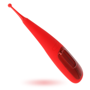 STIMOLATORE CLITORIDE - HALLO FOCUS VIBRATOR RED - immagine 3