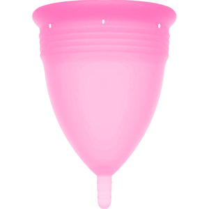 STERCUP COPPE MESTRUALI - MISURA S - ROSA - SILICONE FDA - immagine 3