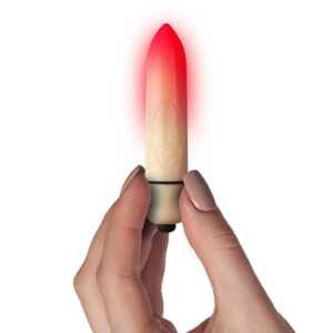 VIBRATORE - ROCKS OFF - NEON NIGHT QUASAR ROJO - immagine 3