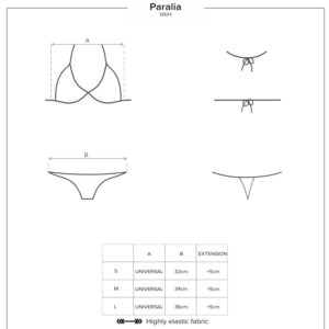 SEXY BIKINI OBSESSIVE "PARALIA SWIMWEAR" CORALLO - immagine 3