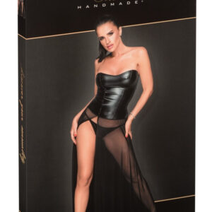 ABITO SEXY LUNGO EFFETTO BAGNATO - NOIR HANDMADE - immagine 7