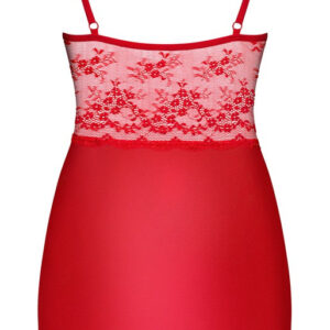 CHEMISE SUPER SEXY OBSESSIVE "KLEID" COLORE - ROSSO - immagine 4