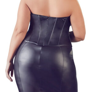 ABITO SEXY COPPE APERTE - COLORE NERO - COTTELLI CURVES - immagine 4