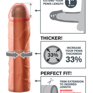 GUAINA FALLICA FANTASY XTENSIONS "PERFECT 1" - immagine 4