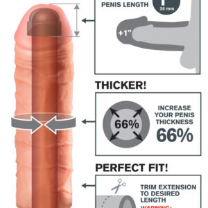 GUAINA FALLICA FANTASY XTENSIONS "MEGA 1" - immagine 4