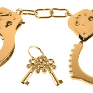 MANETTE IN METALLO DORATE "FETISH FANTASY GOLD" - immagine 3