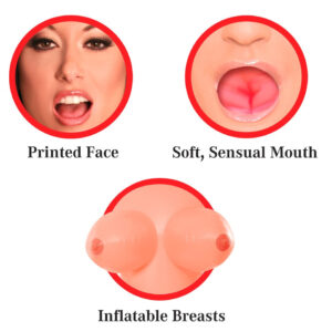 BAMBOLA GONFIABILE PIPEDREAM "BROOKE LE HOOK" - LIFE SIZE - - immagine 3