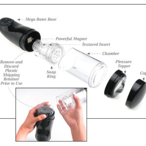 MASTURBATORE AUTOMATICO PIPEDREAM EXTREME "MEGA BATOR PUSSY" - immagine 4