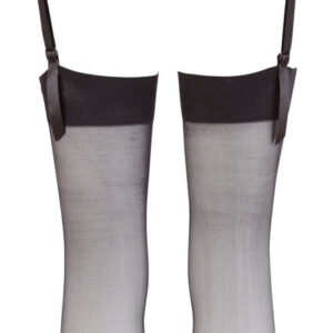 COLLANT SEXY CON REGGICALZE IN PIZZO "COTTELLI LEGWEAR" - COLORE NERO - immagine 4