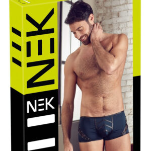 BOXER UOMO CON ALLACCIATURA DECORATIVE "NEK" COLORE BLU - immagine 6
