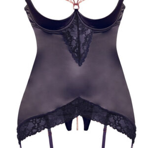 COMPLETO INTIMO BASQUE ALBERTA FINA - COLORE NERO - immagine 9