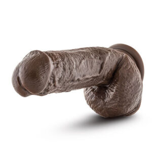 FALLO REALISTICO "DR. SKIN MR D COCK 8.5" CHOCOLATE - immagine 4