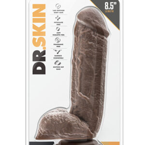 FALLO REALISTICO "DR. SKIN MR D COCK 8.5" CHOCOLATE - immagine 7