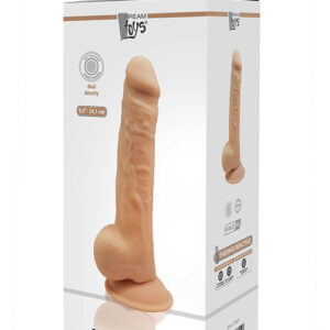 FALLO REALISTICO DREAM TOYS "REAL LOVE 9.5" THERMO REACTIVE - CARNE - immagine 3