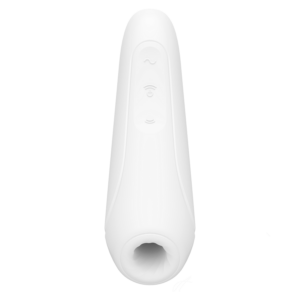 STIMOLATORE CLITORIDE - SATISFYER CURVY 1+ - WHITE - immagine 6
