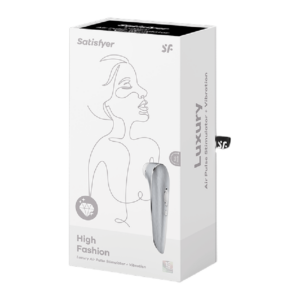 STIMOLATORE CLITORIDE - HIGH FASHION LUXURY - PULSE STIMULATOR + VIBRATION - immagine 5