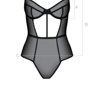 BODY PASSION WOMAN "VARELLA" NERO - immagine 4