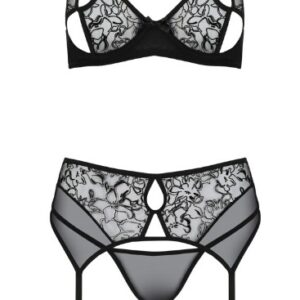 BODY PASSION WOMAN "PRIMULA SET" NERO - immagine 6