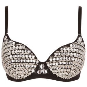 Cottelli Collection Reggiseno Glitter Argento - immagine 3