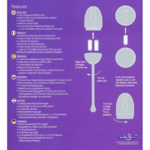 Ovetto vibrante e Ovulo morbido - Stimolatore vaginale e anale con telecomando per donna e uomo - immagine 3