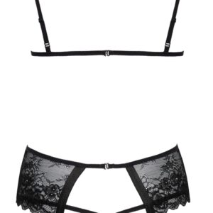 Morbido reggiseno, reggicalze e perizoma di kissable - immagine 4