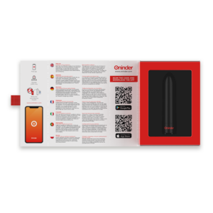 ONINDER - BERLIN VIBRATORE BULLET NERO 9 MODALITÀ 8,5 X 2 CM - APP GRATUITA - immagine 4