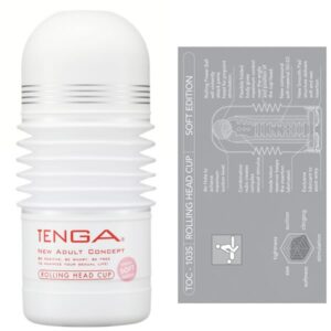 MASTURBATORE TENGA "ROLLING HEAD CUP" SOFT EDITION - immagine 3