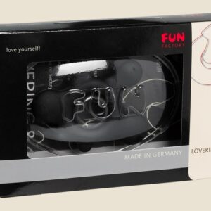 ANELLO FALLICO FUN FACTORY "RAIN" NERO - immagine 3